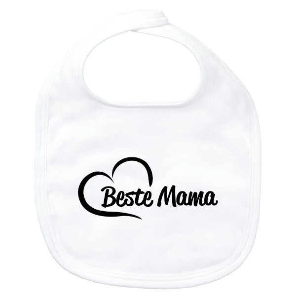 Baby Lätzchen Beste Mama Herz