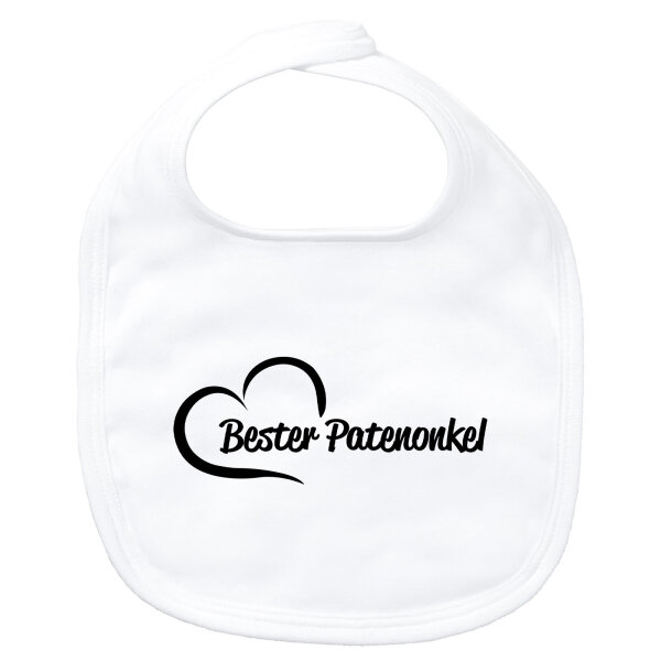 Baby Lätzchen Bester Patenonkel Herz