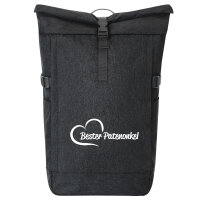 Kurierrucksack Bester Patenonkel Herz 30-44 Liter Black...