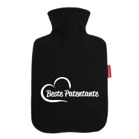 Wärmflasche Beste Patentante Herz