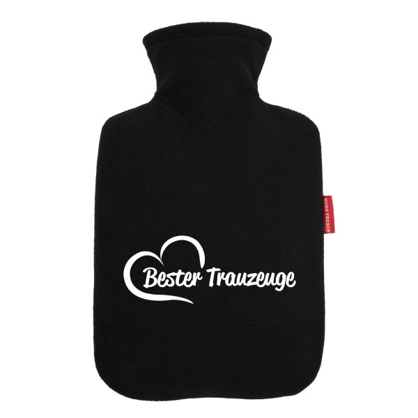 Wärmflasche Bester Trauzeuge Herz