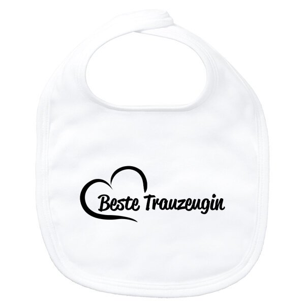 Baby Lätzchen Beste Trauzeugin Herz