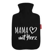 Wärmflasche Mama mit Herz