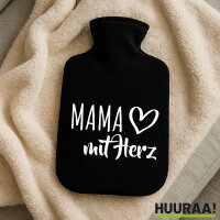 Wärmflasche Mama mit Herz