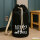 Seesack Papa mit Herz 20 Liter Rucksack Black