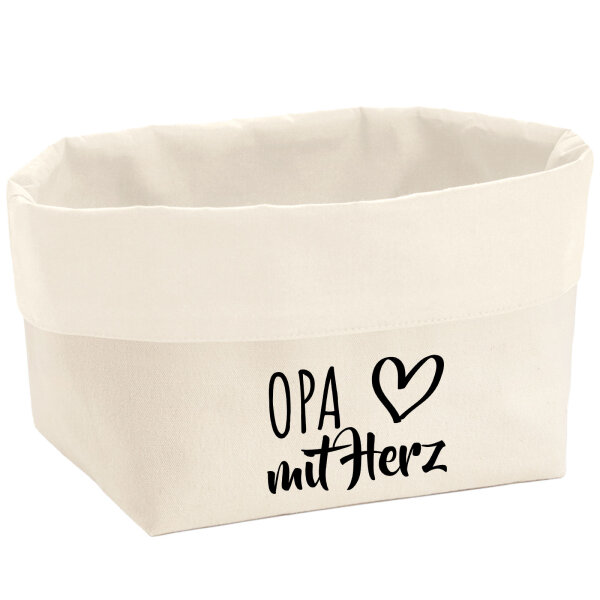 Organizer Opa mit Herz Aufbewahrungskorb