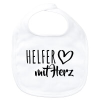 Baby L&auml;tzchen Helfer mit Herz Klettverschluss