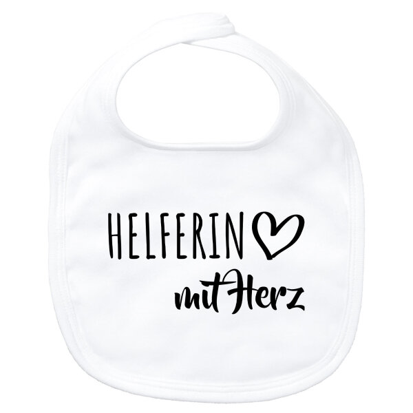 Baby Lätzchen Herferin mit Herz