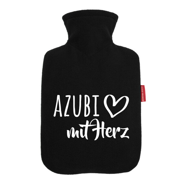 Wärmflasche Azubi mit Herz