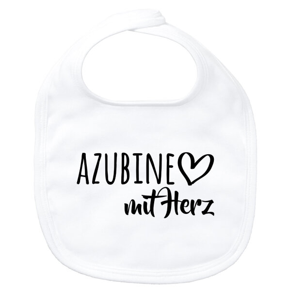 Baby Lätzchen Azubine mit Herz