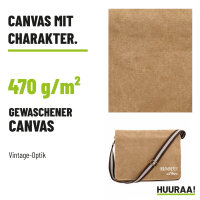 Umhängetasche Hebamme mit Herz, Canvas, 14 Liter