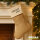 Weihnachtsstrumpf Tierärztin mit Herz Beige