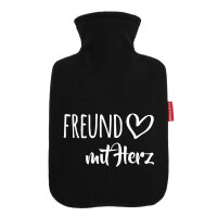 Wärmflasche Freund mit Herz
