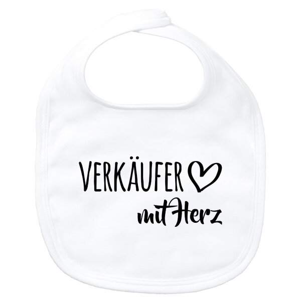 Baby Lätzchen Verkäufer mit Herz
