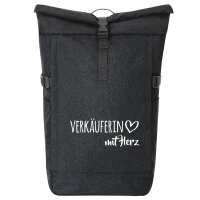 Kurierrucksack Verkäuferin mit Herz 30-44 Liter...