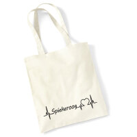 Baumwollbeutel Spiekeroog Natural 10 Liter