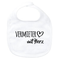 Baby Lätzchen Vermieter mit Herz