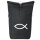 Kurierrucksack Fische Symbol 30-44 Liter Black Melange