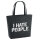 Filzshopper I hate people 22 Liter Filztasche