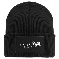 Beanie Gecko Tapsen Black Mütze