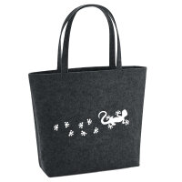 Filzshopper Gecko Tapsen 22 Liter Filztasche