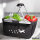 Einkaufskorb faltbar Gecko Tapsen 20 Liter Tragekorb Black