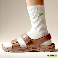 Socken Gecko Tapsen Größe 37/46 White Motiv Tennissocken