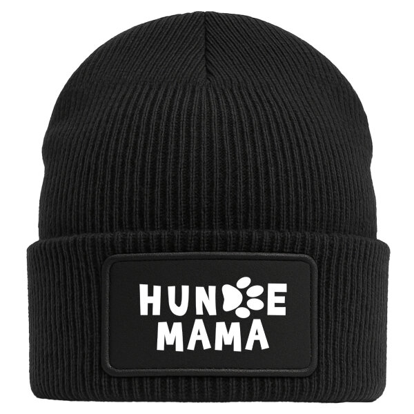 Beanie Hundemama Tapse Black Mütze