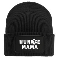 Beanie Hundemama Tapse Black Mütze