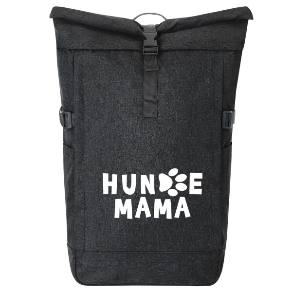 Kurierrucksack Hundemama Tapse 30-44 Liter Black Melange