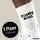 Socken Hundemama Tapse Größe 37/46 White Motiv Tennissocken