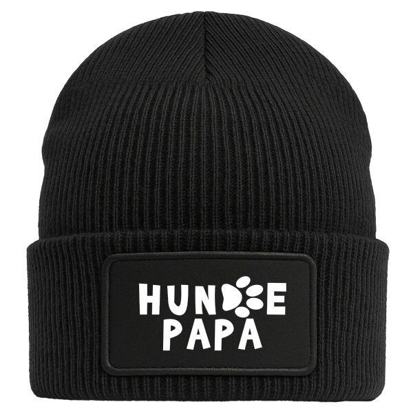 Beanie Hundepapa Tapse Black Mütze