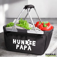 Einkaufskorb faltbar Hundepapa Tapse 20 Liter Tragekorb...