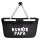 Einkaufskorb faltbar Hundepapa Tapse 20 Liter Tragekorb Black