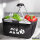 Einkaufskorb faltbar Dog Mum Tapse 20 Liter Tragekorb Black