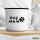 Emaille Tasse Dog Mum Tapse 300ml Vintage Emaille Becher
