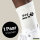 Socken Dog Mum Tapse Größe 37/46 White Motiv Tennissocken