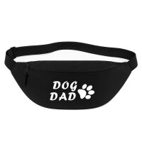 Bauchtasche Dog Dad Tapse 2,5 Liter Black Crossbody Bag