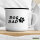 Emaille Tasse Dog Dad Tapse 300ml Vintage Emaille Becher