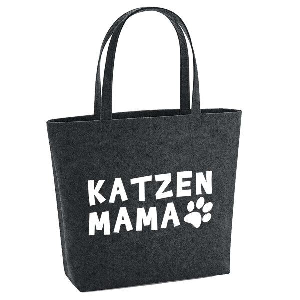 Filzshopper Katzenmama Tapse 22 Liter Filztasche