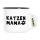 Emaille Tasse Katzenmama Tapse 300ml Vintage Emaille Becher