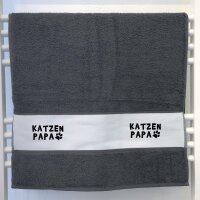Handtuch Katzenpapa Tapse 50x100cm