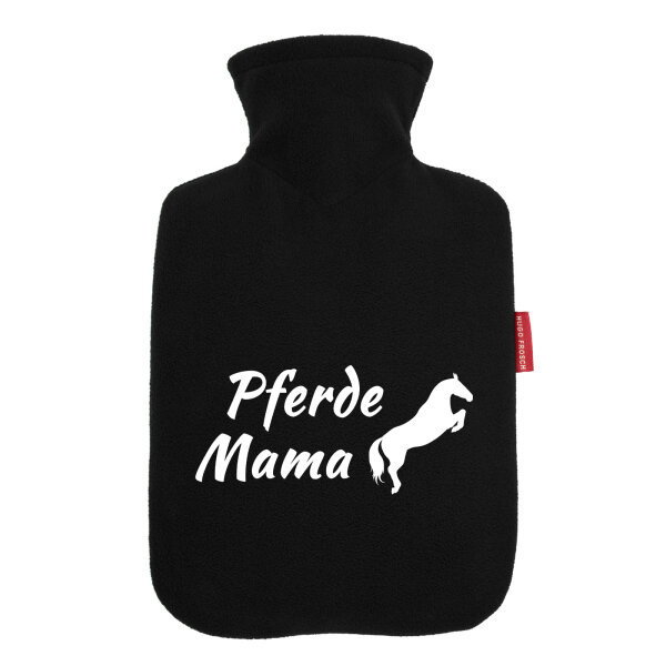Wärmflasche Pferdemama Silhouette
