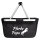 Einkaufskorb faltbar Pferdepapa Silhouette 20 Liter Tragekorb Black