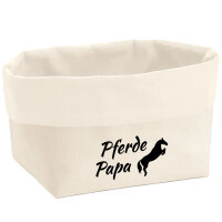 Organizer Pferdepapa Silhouette Aufbewahrungskorb