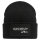 Beanie Backpackerin mit Herz Black Mütze