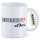 Kaffeetasse Backpackerin mit Herz 330ml