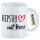 Kaffeetasse Hipster mit Herz 330ml