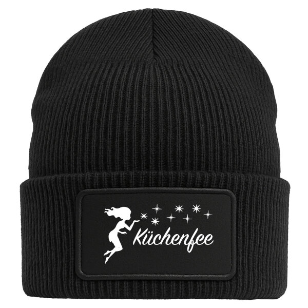 Beanie Küchenfee Sternenstaub Black Mütze