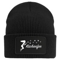 Beanie Küchenfee Sternenstaub Black Mütze